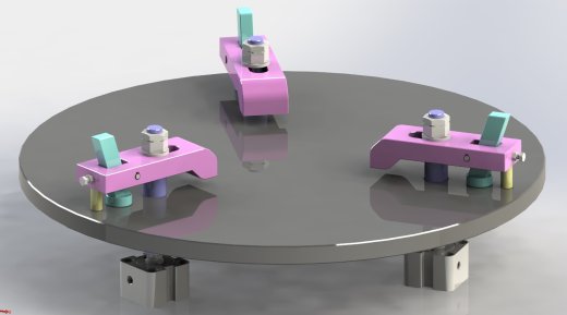 Fixture-599 步进式带式夹紧器工装夹具缩略图